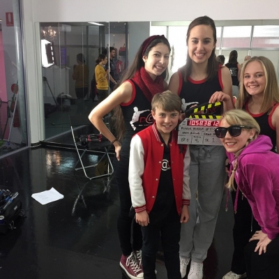 Behind the scenes with Nikki as she is filmed for the series 'Festival of Dangerous Ideas'.
